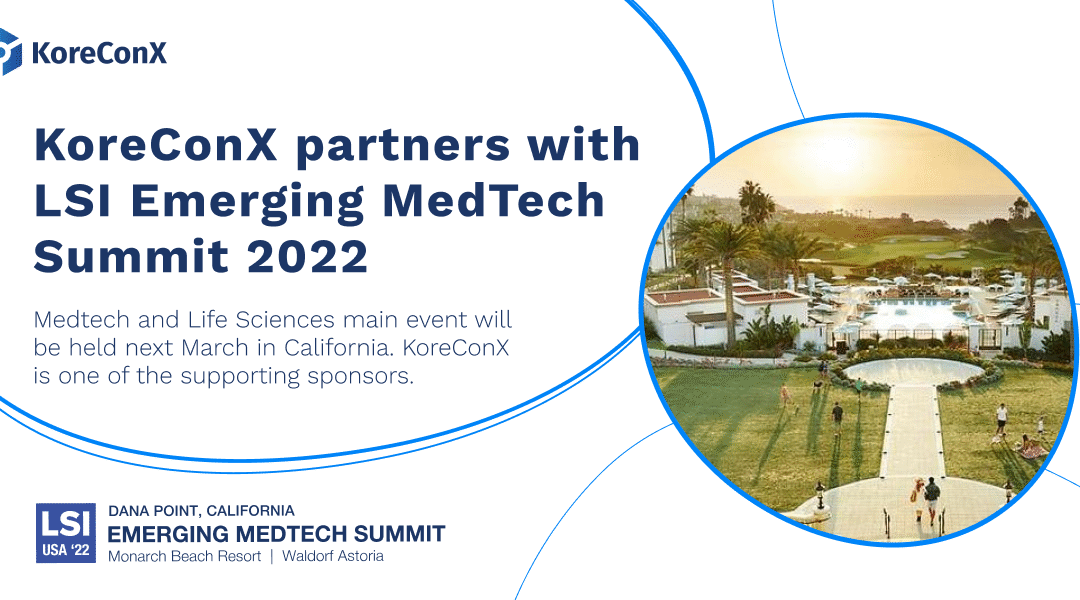 KoreConX Partners With LSI Emerging Medtech Summit 2022