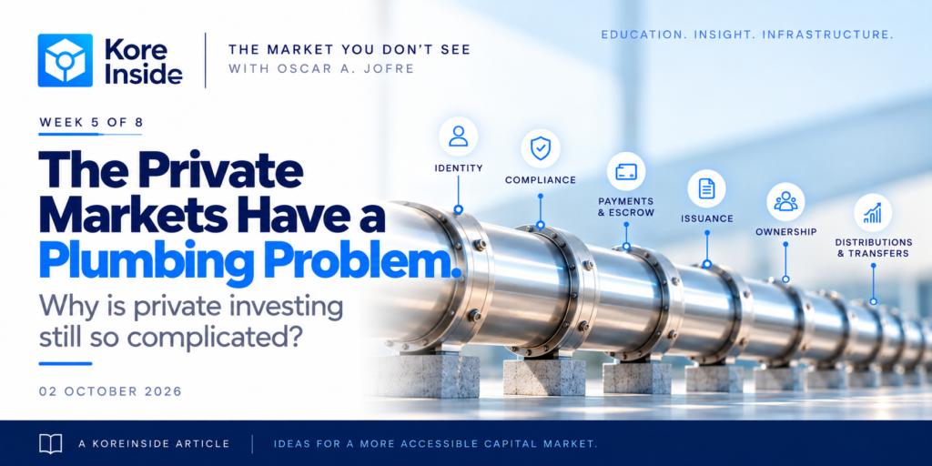 The Private Markets Plumbing Problem