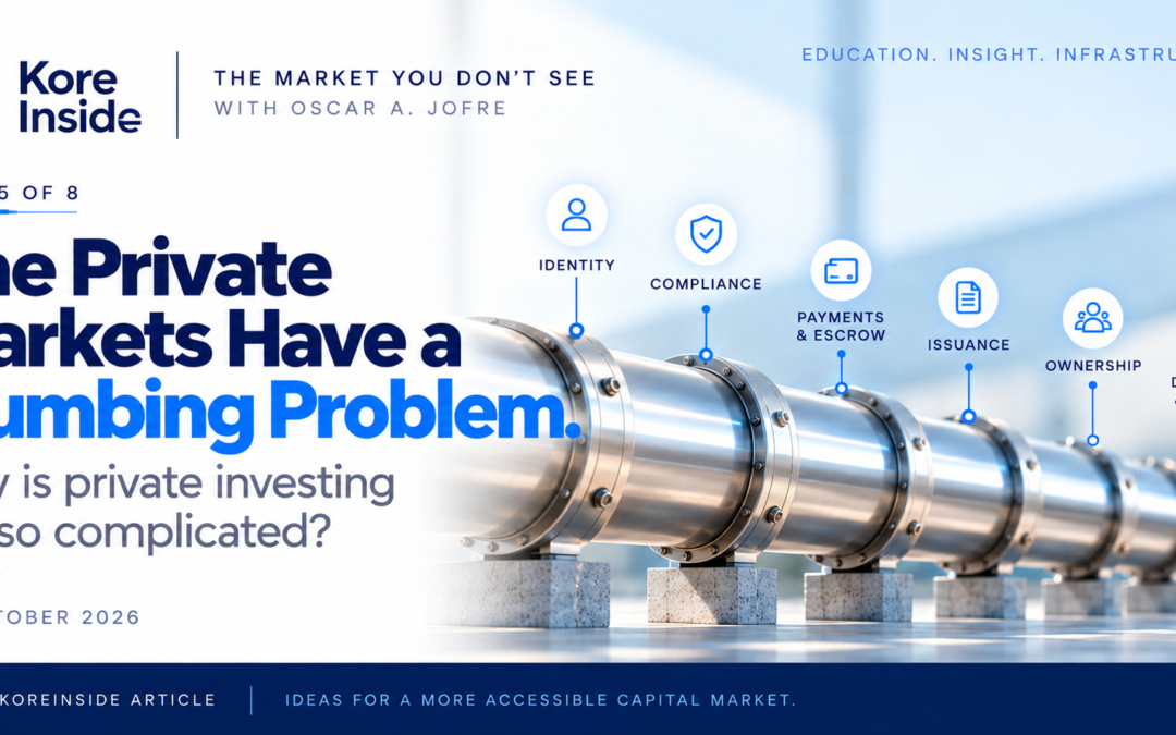 The Private Markets Have a Plumbing Problem